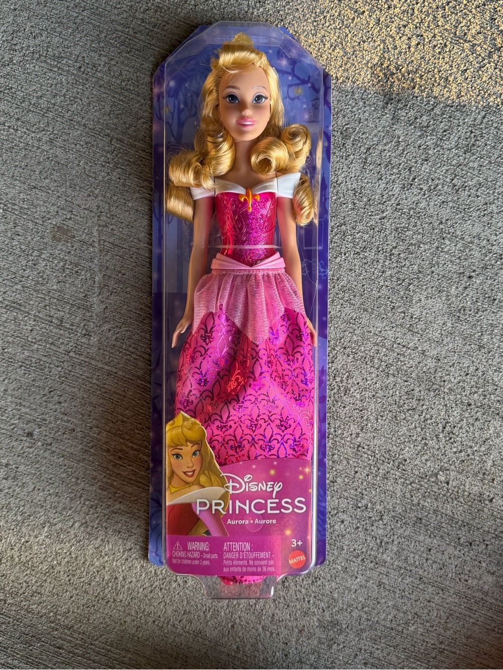 Mattel Aurora Princess Doll in Pink and Gold